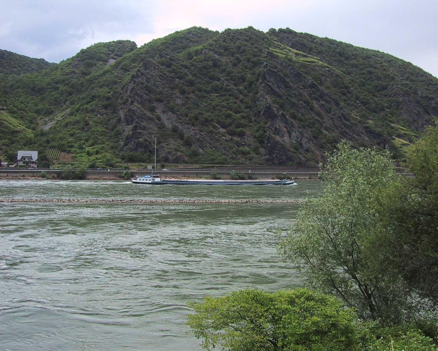 Der Rhein bei Bingen